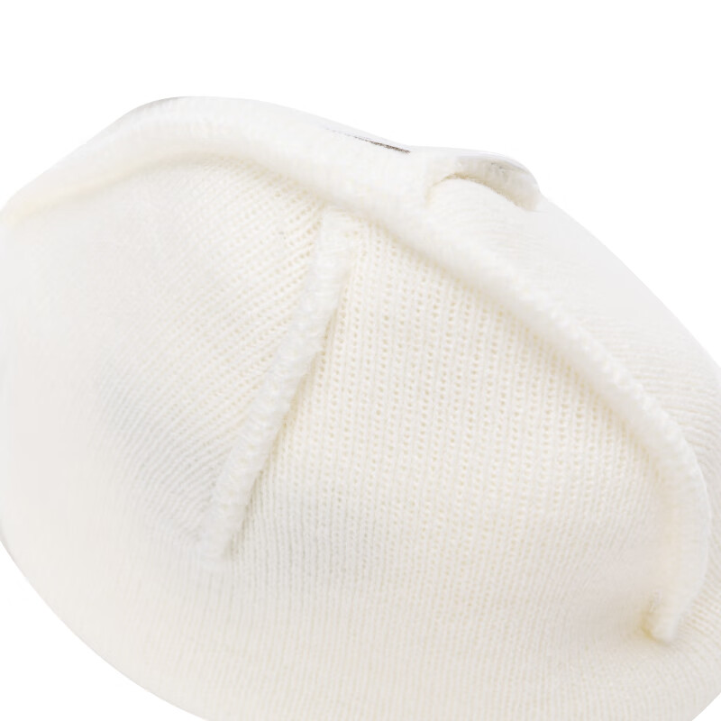 阿迪达斯白色帽子男女帽新款毛线帽运动帽情侣包头滑雪针织冷帽女 - 图3