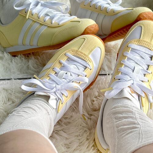 adidas阿迪达斯女鞋夏新款透气低帮薄底韩版VS JOG 2.0休闲T头鞋 - 图2