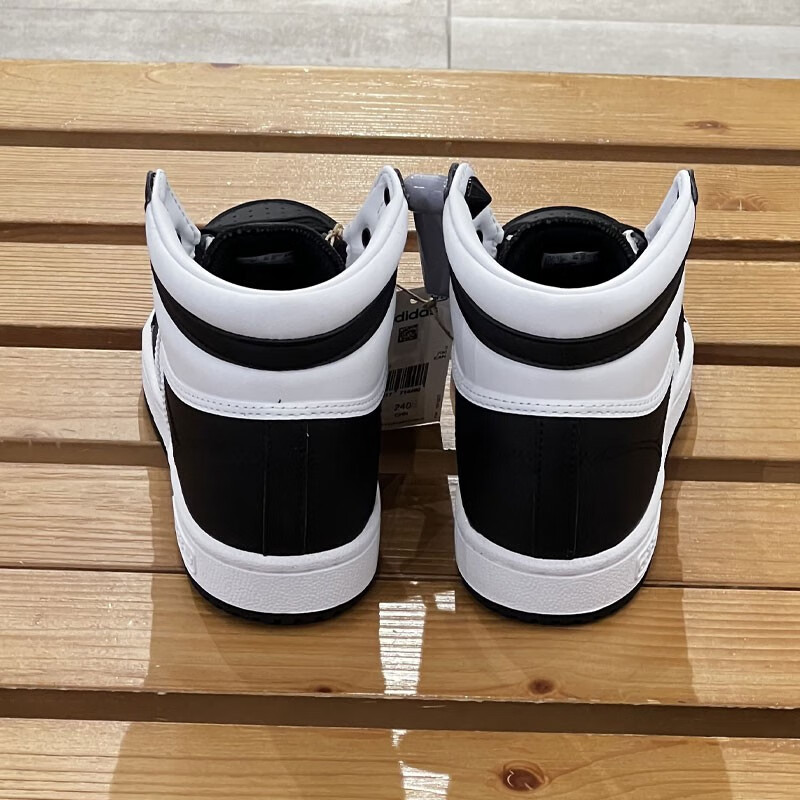 阿迪达斯三叶草男鞋冬季新款黑白色复古运动鞋篮球百搭休闲鞋板鞋