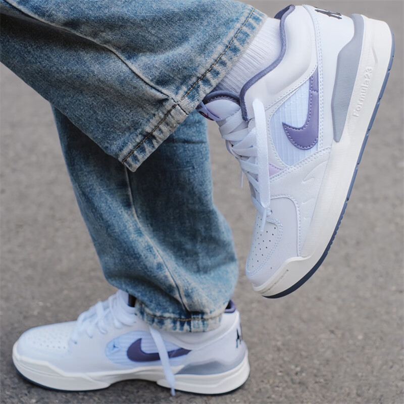 Jordan乔丹厚底篮球鞋轻便女鞋正品AJ运动鞋减震板鞋新款休闲鞋子 - 图1