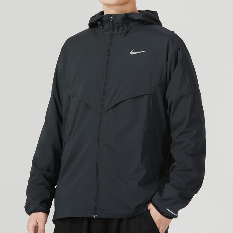 连帽外套男Nike耐克运动服2023秋季新款梭织篮球夹克运动服FB7541