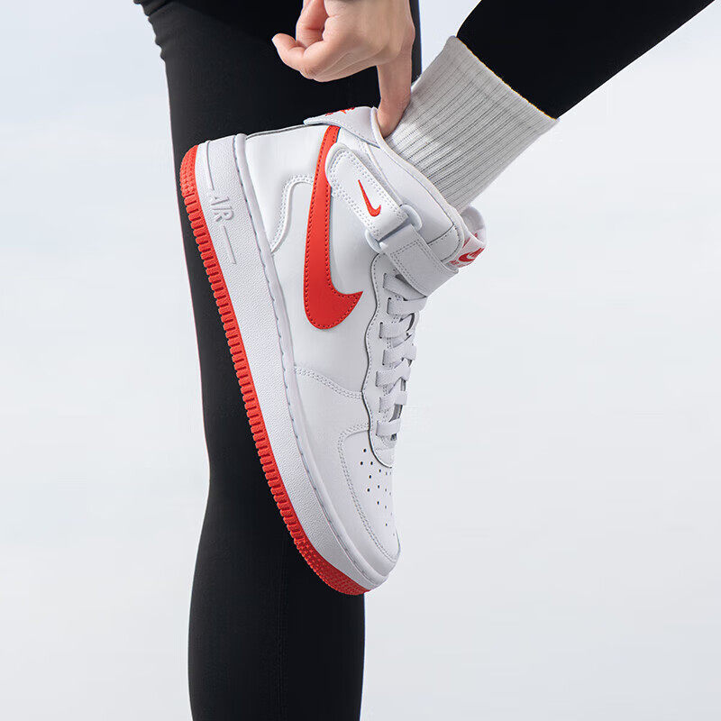 Nike耐克鞋子正品空军一号女鞋AIR FORCE 1板鞋新款运动鞋高帮鞋,淘宝优惠券,粉丝福利购,淘宝优惠卷