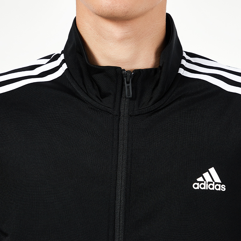 Adidas阿迪达斯立领夹克男装2023春季新款运动服休闲外套H46099 - 图2