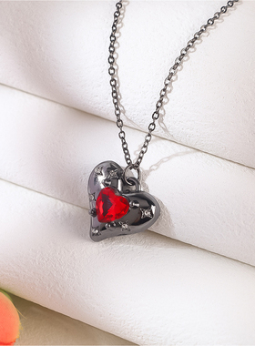 万圣节黑暗风项链朋克潮流吊坠