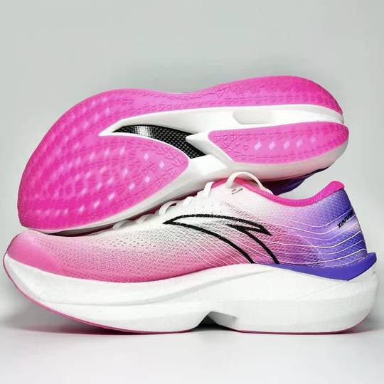 安踏C202 6.0碳板跑步鞋氮科技竞速减震防滑夏季透气网面运动鞋男