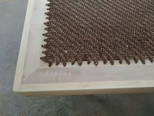 俞氏棕绷床垫 纯实木绷子床垫 不腰酸 绿色 - 图2