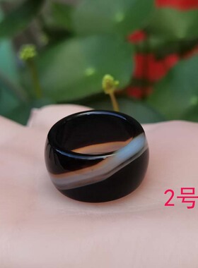 风水影子石戒指男女士戒指