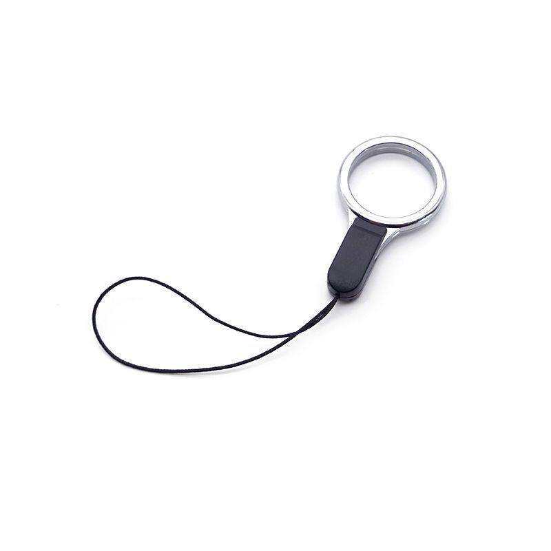 Internet celebrity style short finger rope ring buckle mobile phone USB key chain lanyard ring buckle universal style
