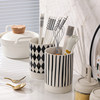 Kumagai group ceramic French Hepburn style chopstick holder