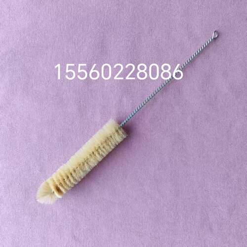 量筒刷试管刷弹力丝猪毛尼龙量筒刷实验室清洗刷加长圆形毛刷包邮 - 图1