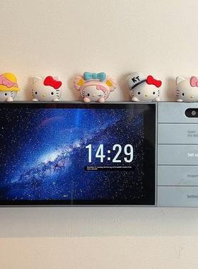 【新家的100个快递】Kitty可视门铃装饰摆件玄关改造房间的小物件