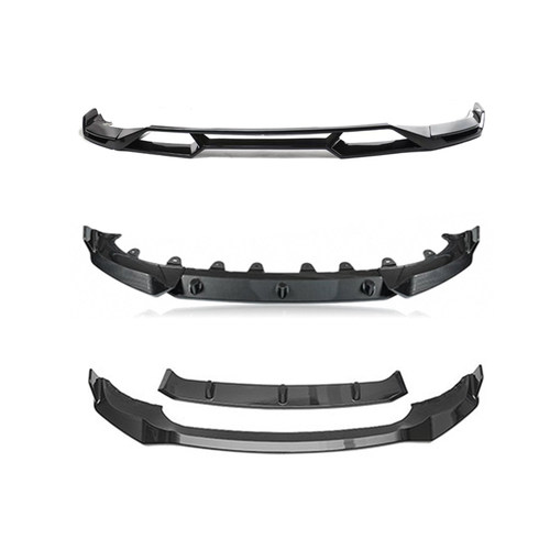 眉宇品质-适用宝马x3x4x5ix3黑武士前铲前唇新款外观改装包套件 - 图3