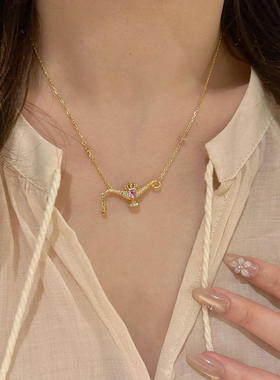 甜心教主阿拉丁神灯项链女轻奢风