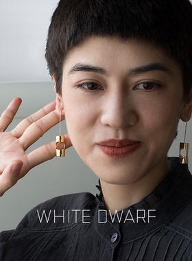 WHITEDWARF设计925银女珍珠耳环