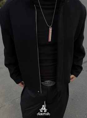 暗黑先锋小众设计复古牙齿项链