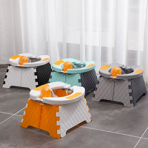 Детский портативный складной дорожный туалет для выхода на улицу для путешествий