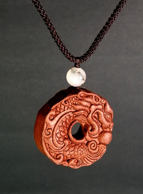 龙来运转香语阁合香牌龙天然传统古方手工车饰品礼物男女项链吊坠