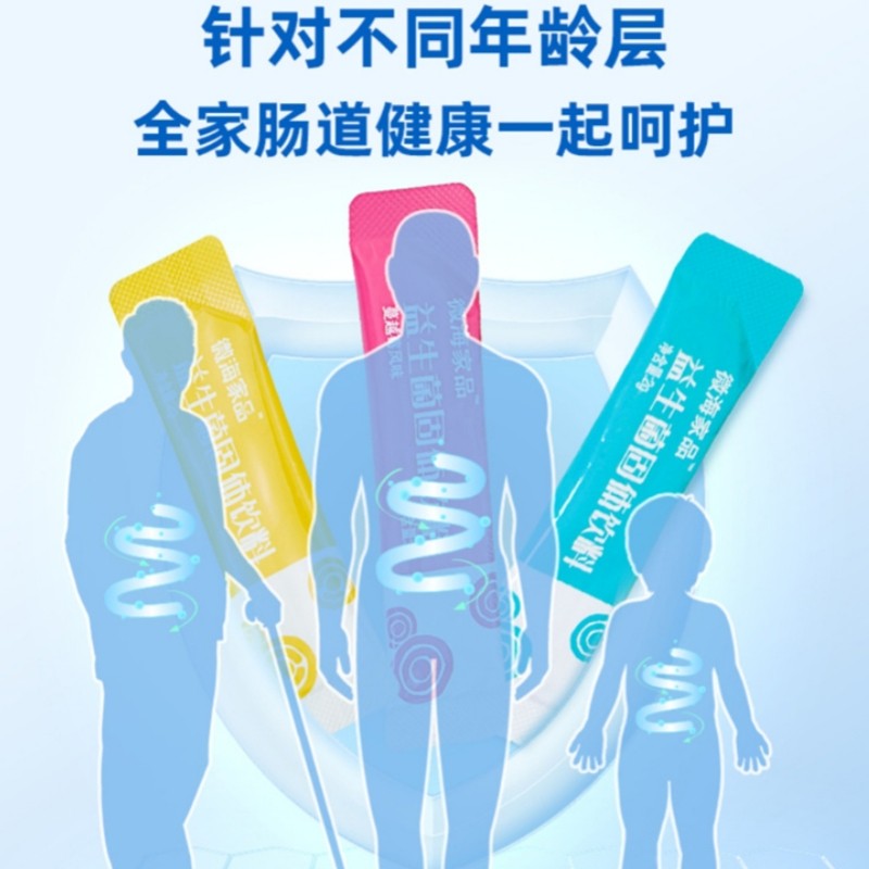 微海家品成人儿童老人黏膜版益生菌益生元杜邦男女膳食纤维,淘宝优惠券,粉丝福利购,淘宝优惠卷