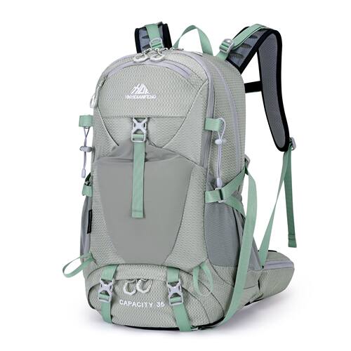 35L户外登山包悬浮背负系统防水耐磨多功能超轻运动登山徒步背包 - 图3