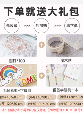 支持定制客厅玄关相框墙毛毡墙贴