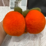 Истинные волосы кролика, хорошие хурмы, маленькая кулона хурмы, вещи, хула, плюшевая сумка Ruyiyi, кулон -брелка