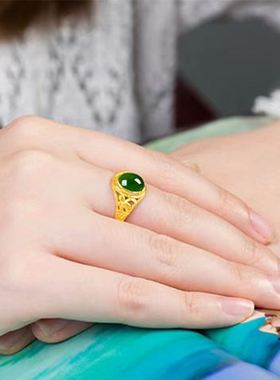 女民族风戒指戒指不掉色环