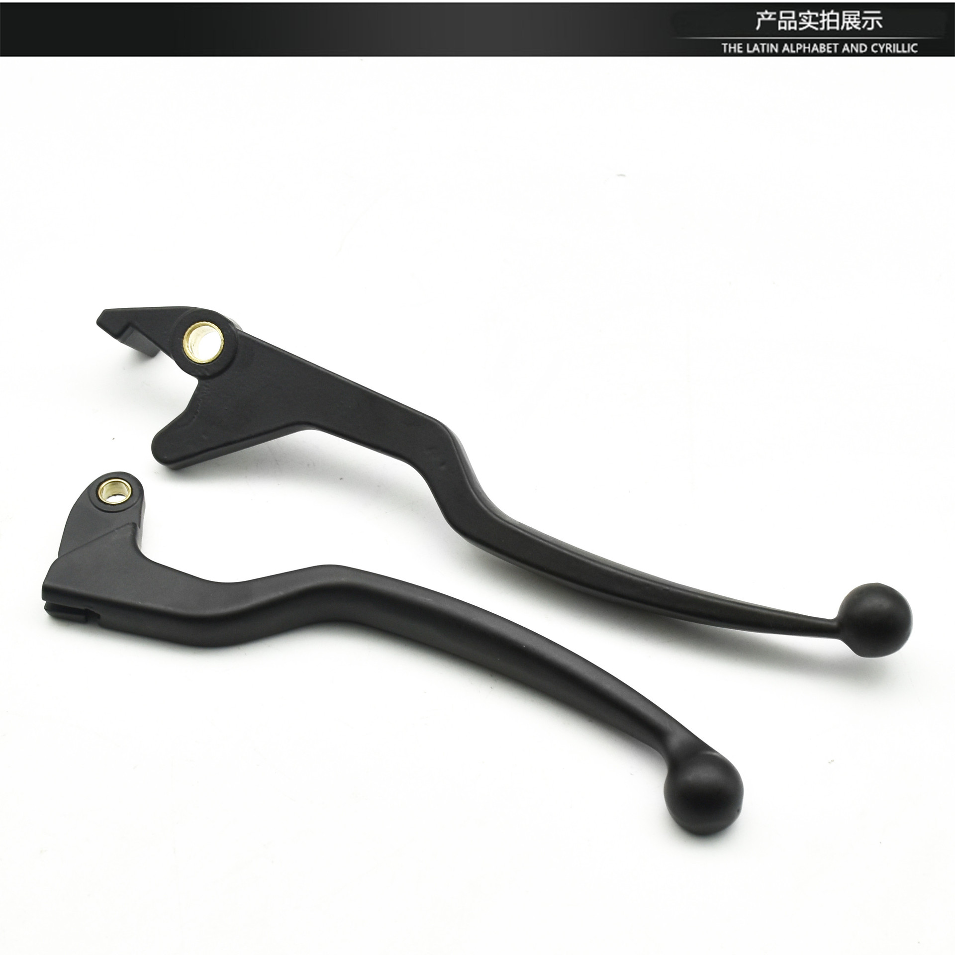 摩托车左边离合手柄适用GNGS钱江太子铃木王125碟刹小把 牛角配件 - 图1