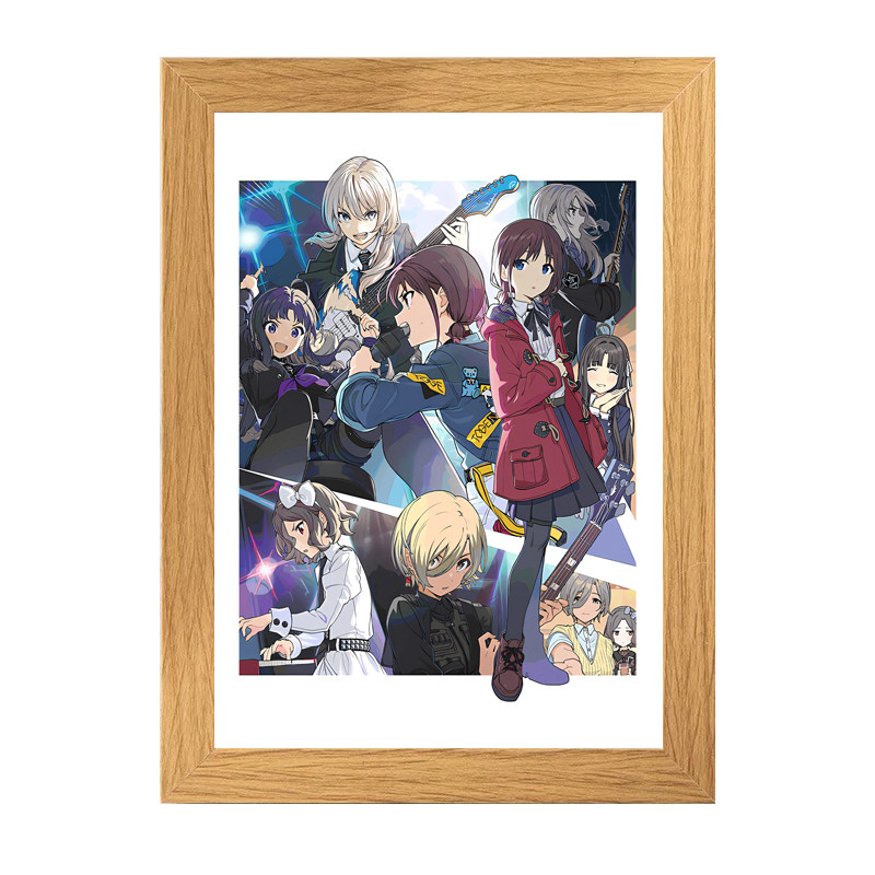 哭泣少女乐队GirlsBandCry木质相框摆台仁菜周边桌面摆件定制礼物,淘宝优惠券,粉丝福利购,淘宝优惠卷