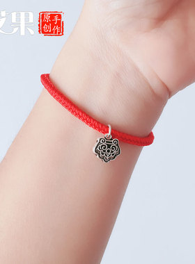 手工编织纯银首饰艾果纯银原创