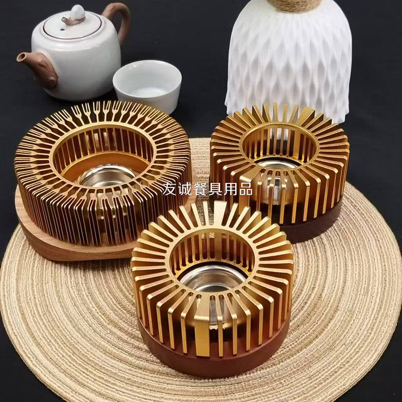 蜡烛温茶炉底座加热暖茶炉家用酒店小巧轻奢玻璃茶壶果茶保温座,淘宝优惠券,粉丝福利购,淘宝优惠卷