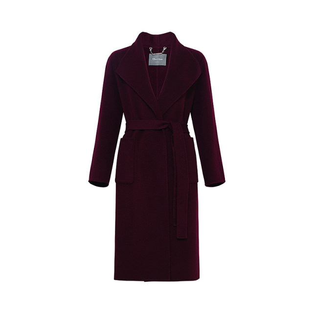 Daimax high-end double-sided wool coat cashmere