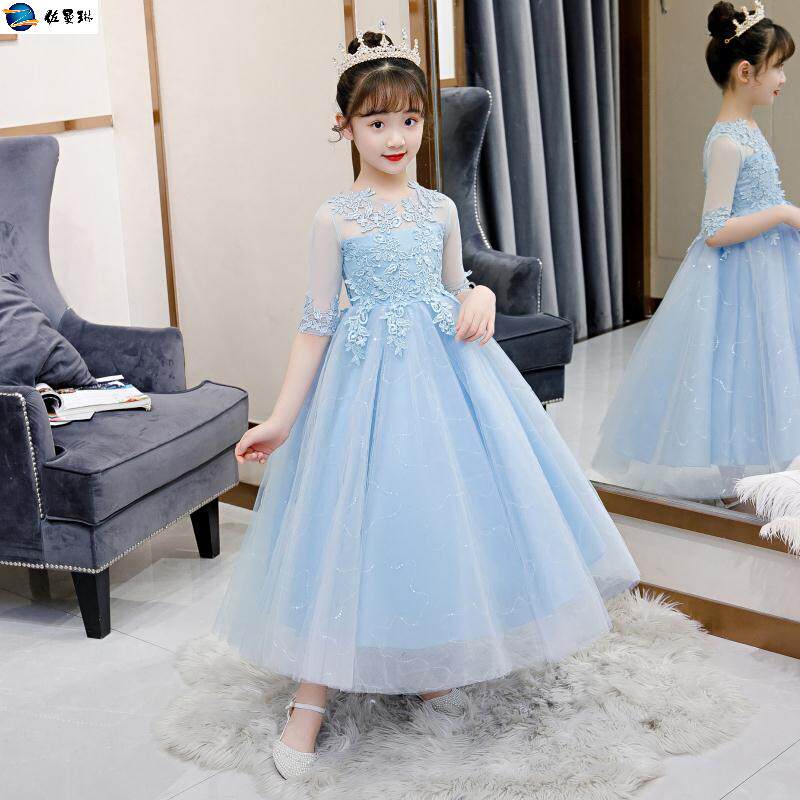 女童蓬蓬纱秋冬生日儿童优雅公主裙 佐曼琳连衣裙