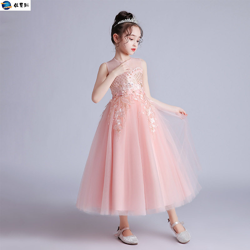 女童婚纱蓬蓬公主裙夏款中大童裙子 佐曼琳连衣裙