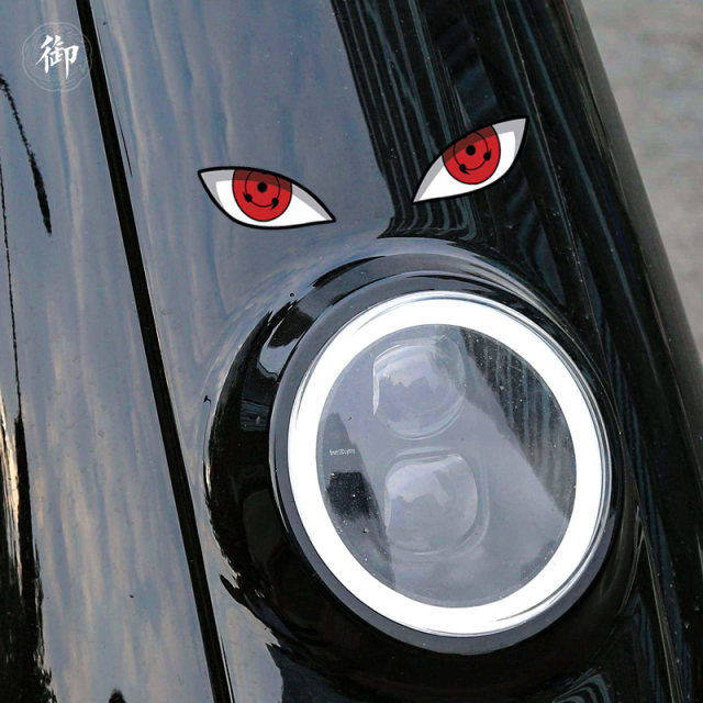 Devil Eyes Electric Car Sticker Motorcycle Sticker Reflection