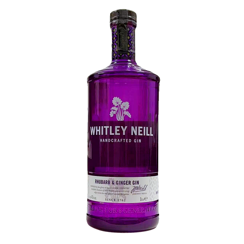 惠特利尼尔干姜金酒WHITLEY NEILL RHUBARB GINGER GIN杜松子1L装 - 图3