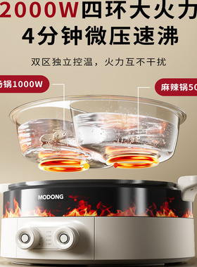 鸳鸯锅一体式电火锅2025新款