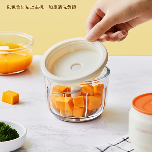 摩动蒜泥神器捣蒜器电动搅蒜器绞蒜蓉压蒜家用大蒜末搅碎机剥蒜器 - 图3