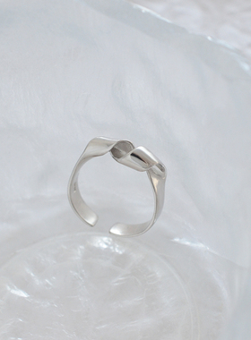 无怯纯银个性百搭吸睛女戒指