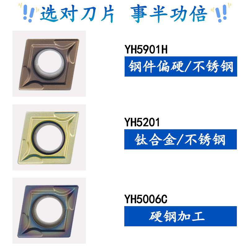 CCMT060204/08 09T304 120408镗孔车刀片菱形镗刀粒ccmt刀片七彩,淘宝优惠券,粉丝福利购,淘宝优惠卷