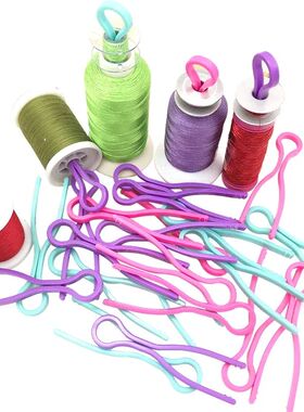 10/20/30pcs Sewing Bobbin Clips Long Thread Clip Spool Stora