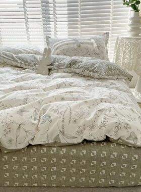 3pcs 100% Cotton Duvet ver Set (1*Duvet ver + 2*Pillowcase,