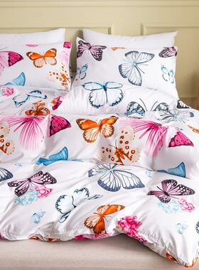 Luxury Bedding Sets 2/3 Pcs Nordic Butterfly Pattern Norther
