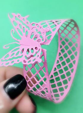 Butterfly Bracelet Metal Cutting Dies Scrapbooking for Card