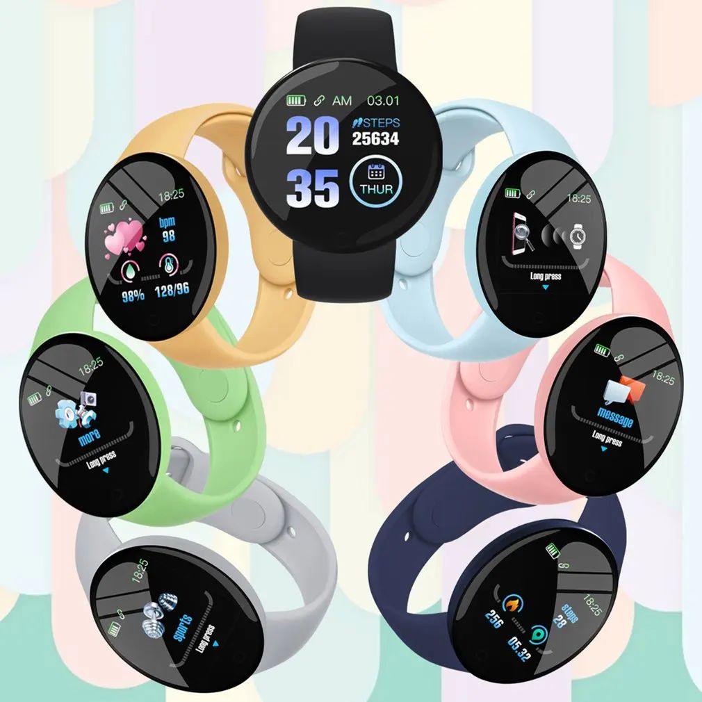 D18 Pro Smart Watch for IOS Android Men Women Bluetooth Fitn - 图2