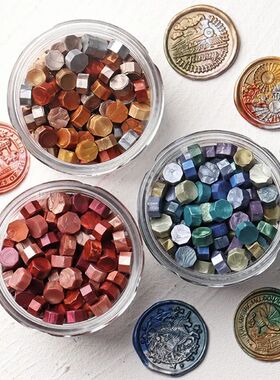 Ancient Sealing Wax Seal Material Pearlescent Color Fire Pai