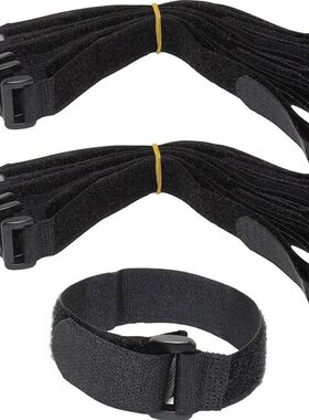 5/10Pcs Reusable Hook and Loop Cinch Straps Nylon Cable Ties
