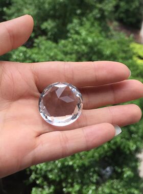 30mm Clear Crystal Diamond Shape Paperweight Gem Display Wed
