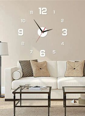 DIY Wall Clock Wall Decoration Home Silent Clock Living Room