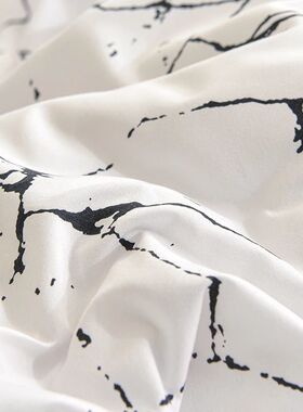 Black and White Bedding Set for Double Bed sabanas cama matr
