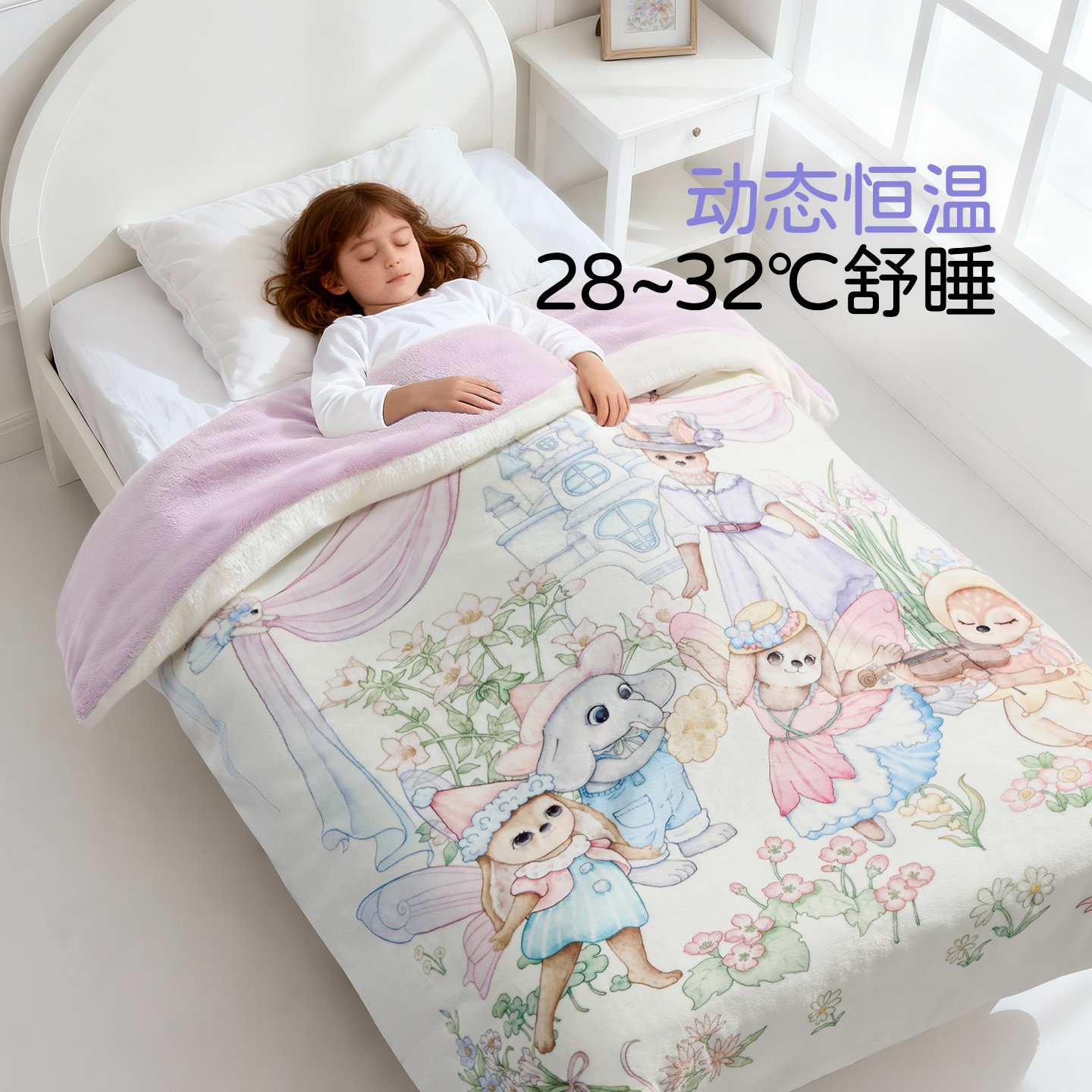 婴儿被子冬被宝宝冬季专用冬加厚天小婴幼儿新生牛奶绒a类母婴级,淘宝优惠券,粉丝福利购,淘宝优惠卷